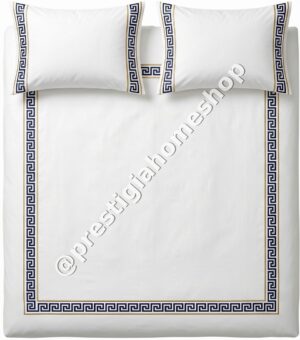 Navy Greek Key Frame