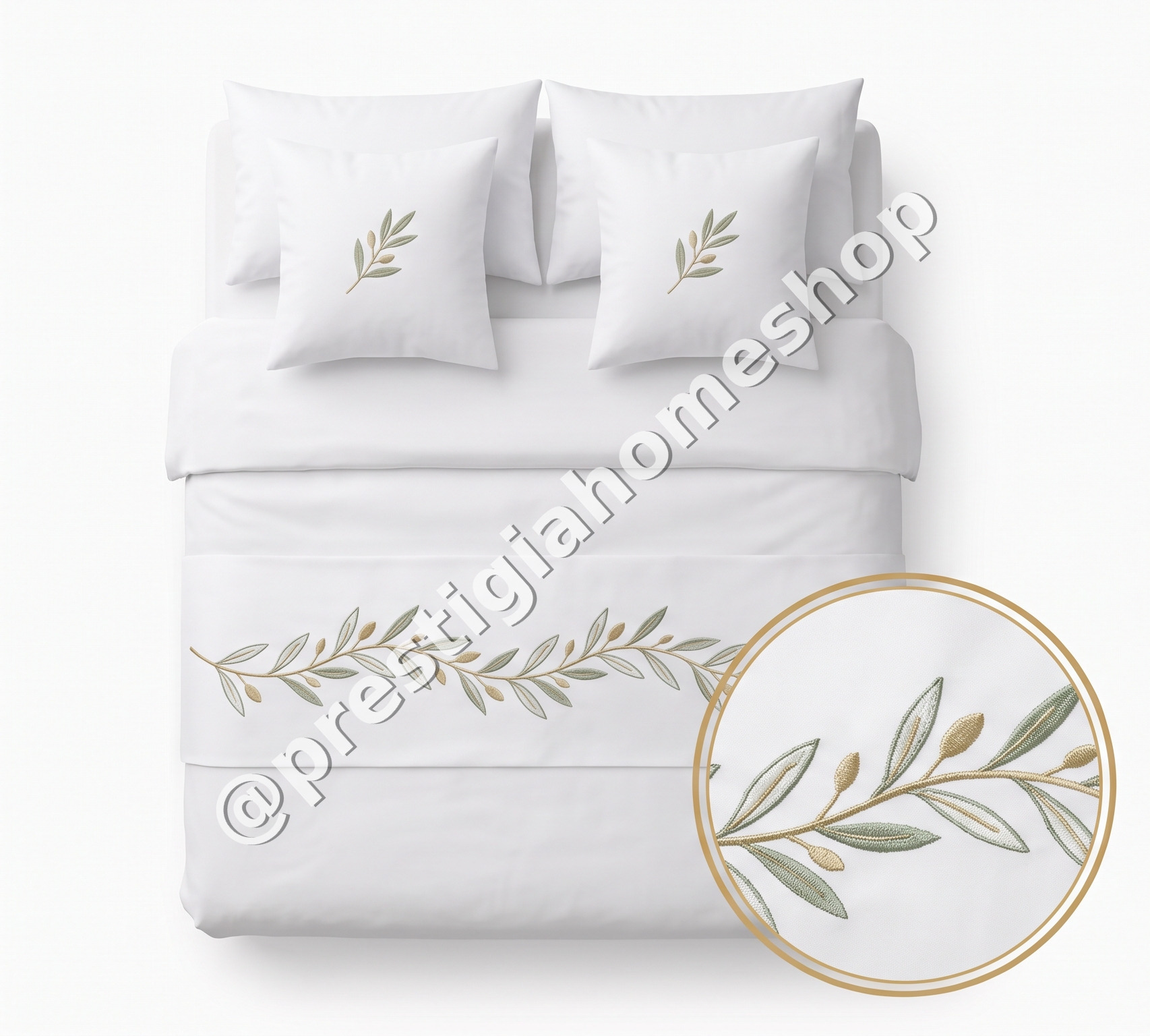 White Art Deco Fan