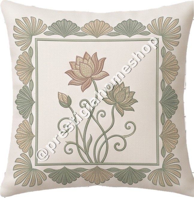 Scalloped Fan Lotus Frame