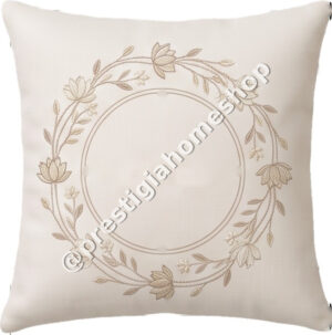 Ivory Lotus Wreath