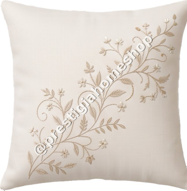 Beige Sprig Diagonal