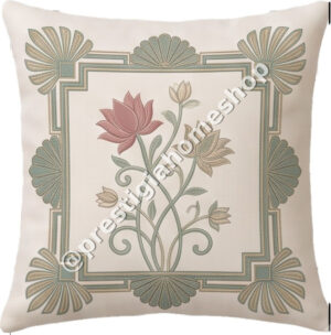 Fan Frame Lotus Pair
