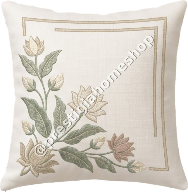 Cream Lotus Corner