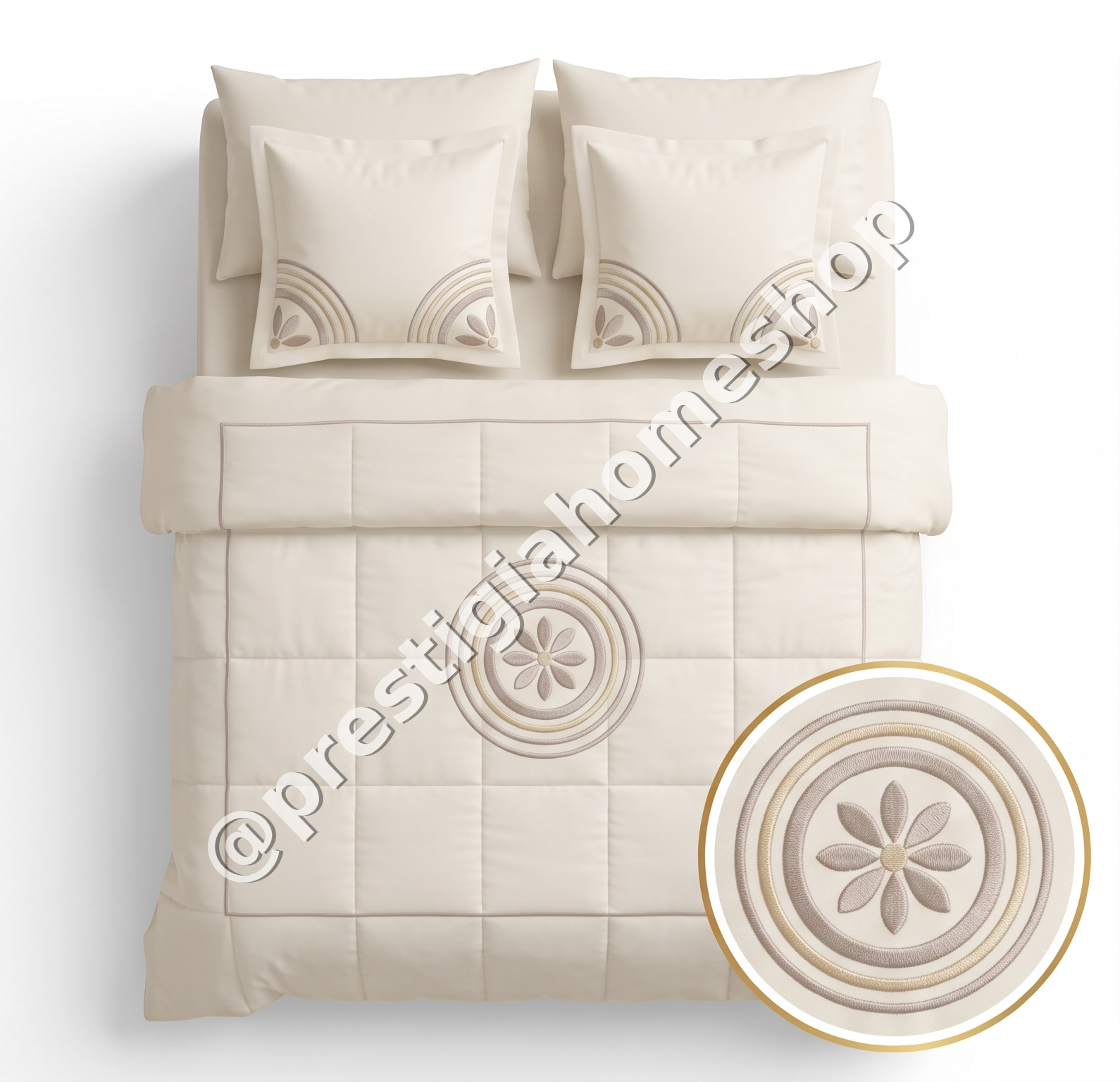 Ivory Minimal Medallion