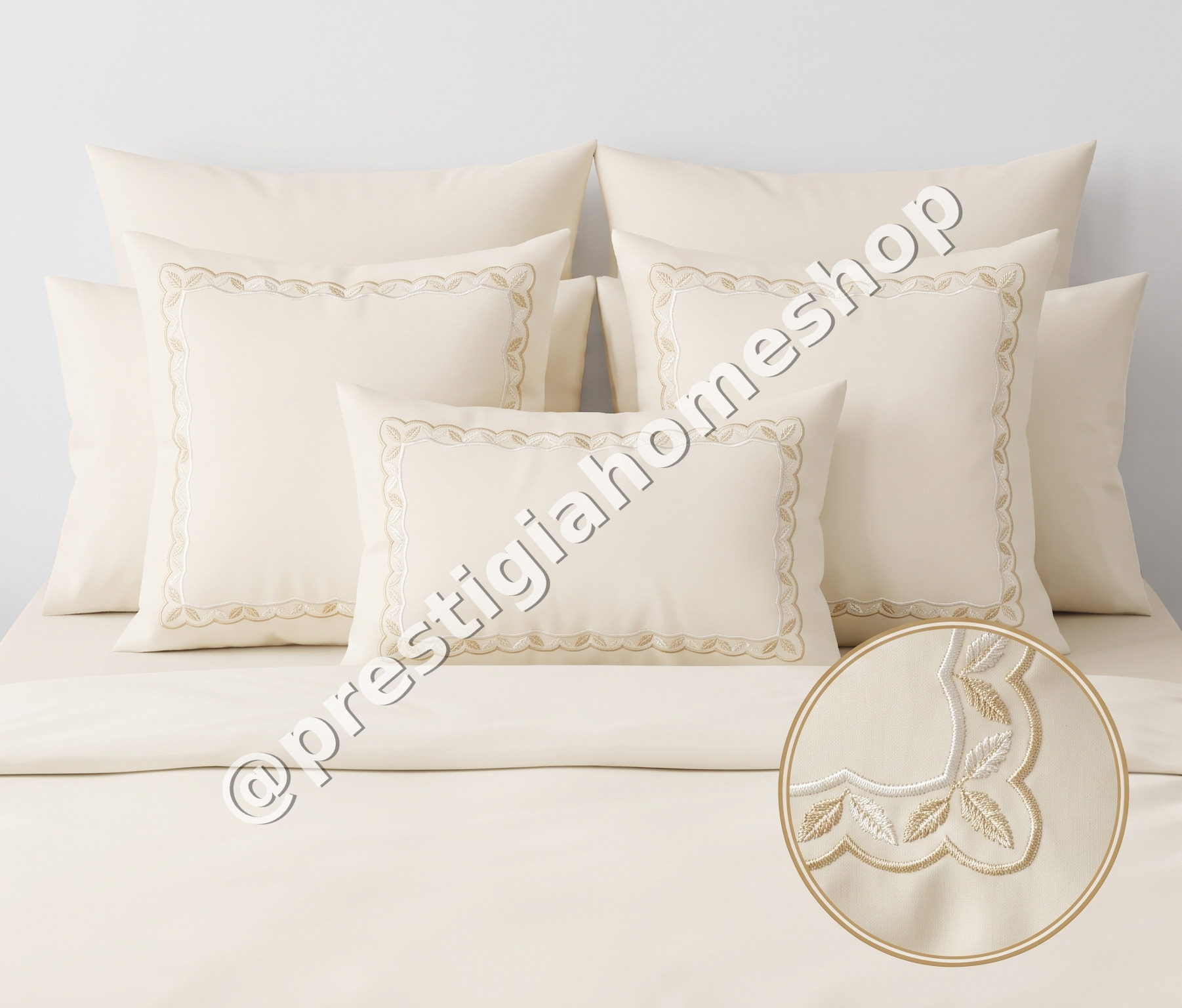 Ivory Scallop Leaf