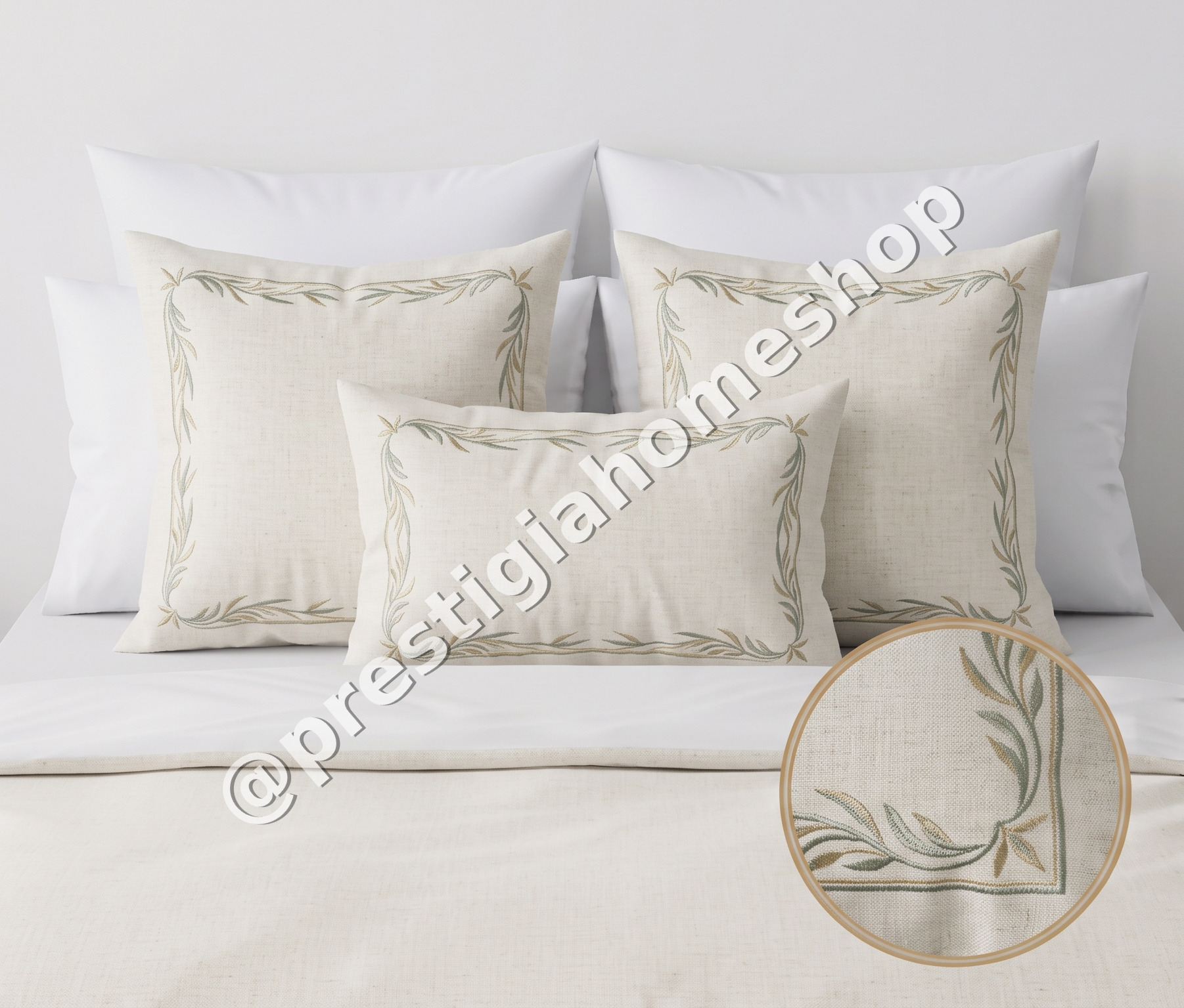 Ivory Bamboo Leaf