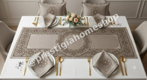 Octagonal Rosette Table Set